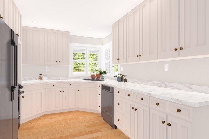 Home Plan - Interior - Kitchen for Ranch House Plan #1060-302 - 3 bed, 2 bath