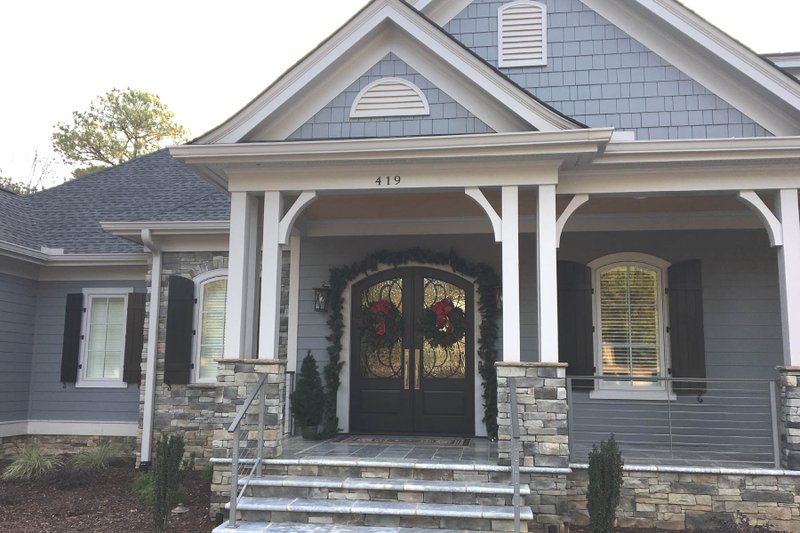 Dream House Plan - Exterior - Front Elevation 4 for Traditional House Plan #1054-21 - 4 bed, 5.5 bath