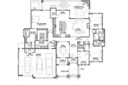 Adobe / Southwestern Style House Plan - 3 Beds 3 Baths 2982 Sq/Ft Plan #1069-16 