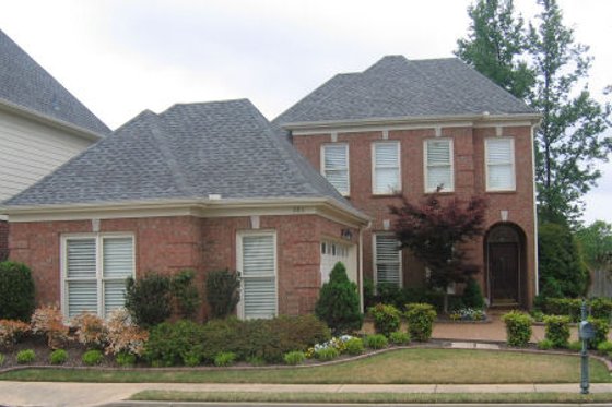 Exterior - Front Elevation for Traditional House Plan #81-13899 - 3 bed, 2.5 bath