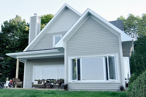 Exterior - Front Elevation 3 for Cottage House Plan #23-579 - 3 bed, 1.5 bath