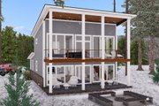 Modern Style House Plan - 3 Beds 2 Baths 1562 Sq/Ft Plan #513-2249 