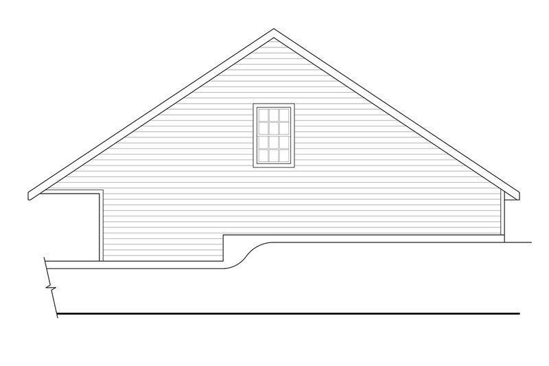 House Design - Exterior - Other Elevation 1 for Traditional House Plan #124-1181, 0 bath
