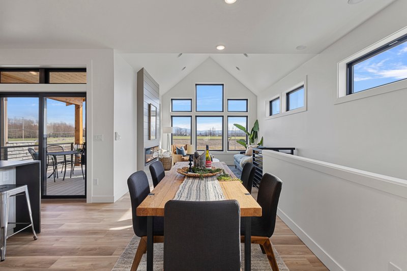 House Plan Design - Interior - Dining Room 1 for Contemporary House Plan #1070-228 - 2 bed, 2.5 bath