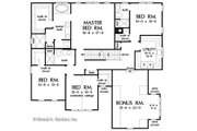 Craftsman Style House Plan - 5 Beds 4.5 Baths 3218 Sq/Ft Plan #929-1079 