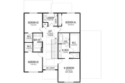 Farmhouse Style House Plan - 4 Beds 2.5 Baths 2419 Sq/Ft Plan #1093-7 