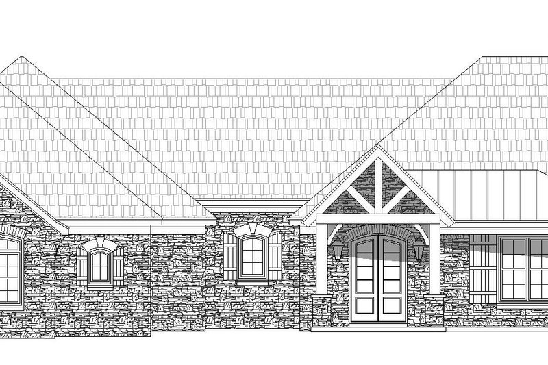 Dream House Plan - Exterior - Front Elevation 3 for Country House Plan #932-79 - 3 bed, 2.5 bath