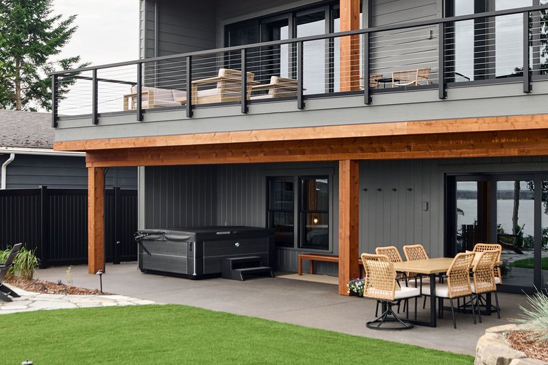 Architectural House Design - Photo 2 for Contemporary House Plan #1070-265 - 3 bed, 3.5 bath