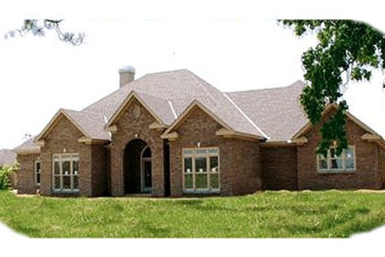 Exterior - Front Elevation for Traditional House Plan #63-112 - 3 bed, 2.5 bath