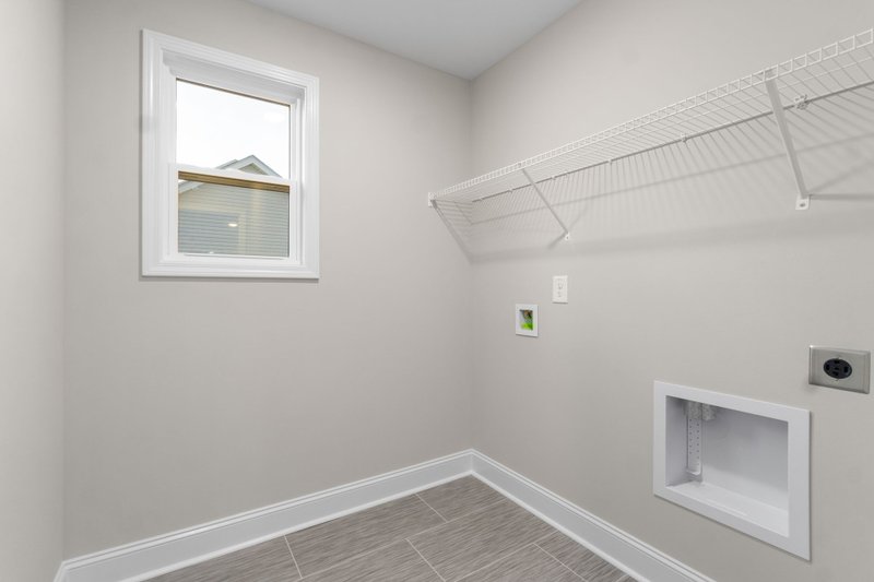 Architectural House Design - Interior - Laundry for Traditional House Plan #20-2432 - 4 bed, 2.5 bath