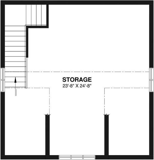 Farmhouse Floor Plan - Upper Floor Plan #23-2849
