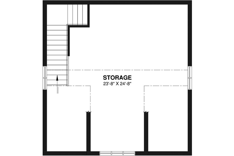 Home Plan - Floor Plan - Upper Floor for Farmhouse House Plan #23-2849, 0 bath