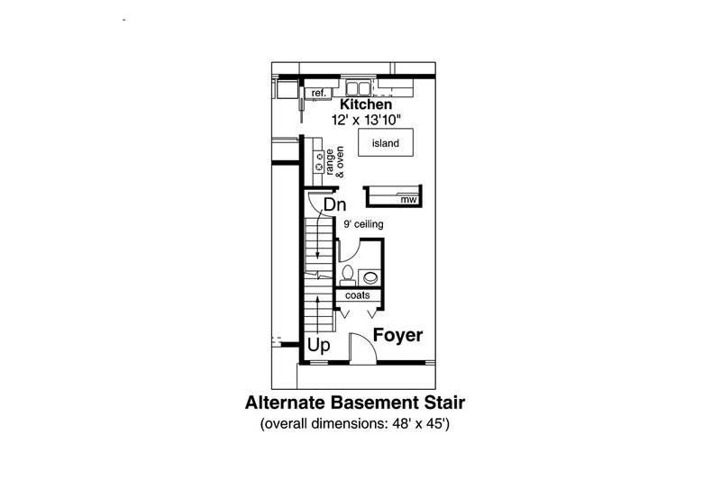 Home Plan - Floor Plan - Other Floor for Craftsman House Plan #124-566 - 3 bed, 2.5 bath
