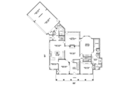 Southern Style House Plan - 3 Beds 3 Baths 3560 Sq/Ft Plan #81-356 