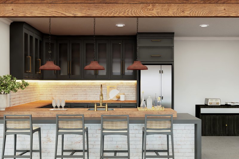 House Blueprint - Interior - Other 4 for Contemporary House Plan #1064-367 - 4 bed, 4.5 bath