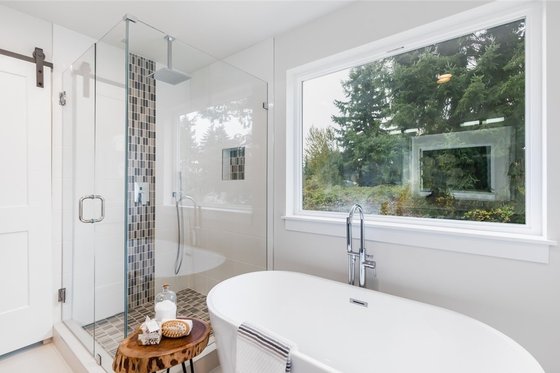 Interior - Master Bathroom 1 for Contemporary House Plan #1066-88 - 4 bed, 2.5 bath