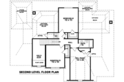 European Style House Plan - 3 Beds 2.5 Baths 2887 Sq/Ft Plan #81-1044 