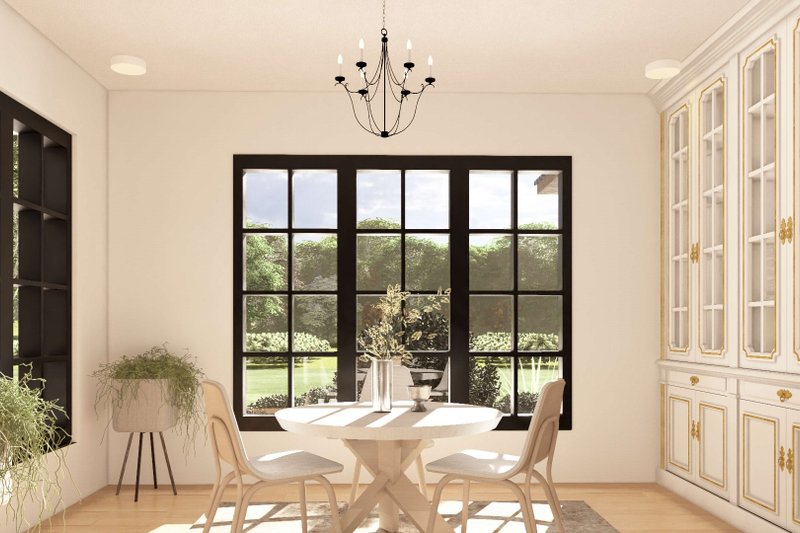 House Design - Interior - Dining Room for Contemporary House Plan #923-391 - 4 bed, 4.5 bath