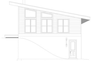 Exterior - Other Elevation 1 for Contemporary House Plan #932-450 - 1 bed, 1 bath
