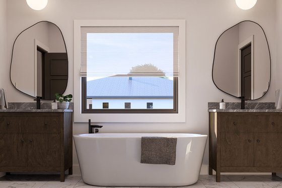 Interior - Bathroom for Modern House Plan #455-302 - 3 bed, 2 bath