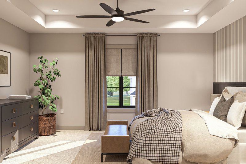 House Design - Interior - Master Bedroom 1 for Traditional House Plan #455-365 - 3 bed, 2.5 bath