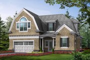 Traditional Style House Plan - 1 Beds 1 Baths 1285 Sq/Ft Plan #132-191 