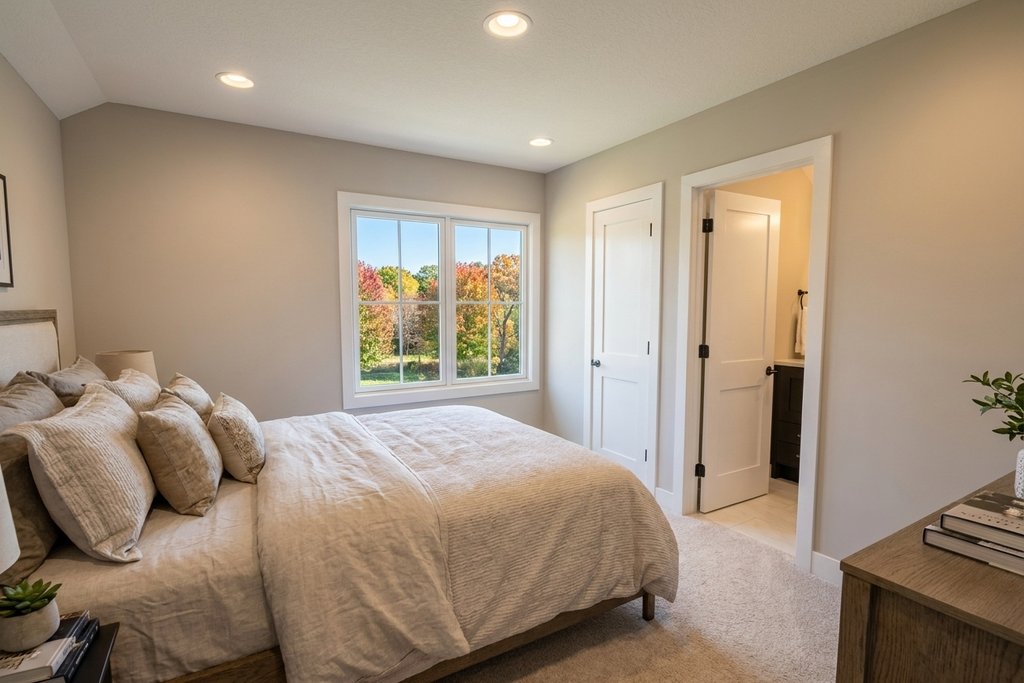 Interior - Bedroom for Farmhouse House Plan #51-1522 - 3 bed, 3.5 bath