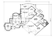 European Style House Plan - 5 Beds 5 Baths 5886 Sq/Ft Plan #5-333 