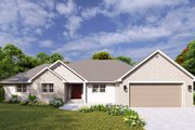 Ranch Style House Plan - 4 Beds 2 Baths 2406 Sq/Ft Plan #1060-299 