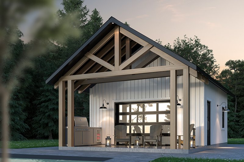 House Design - Modern Exterior - Front Elevation Plan #23-2850