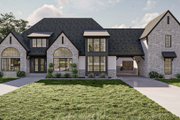 Modern Style House Plan - 5 Beds 5 Baths 5207 Sq/Ft Plan #455-575 