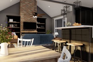 Interior - Other 6 for Craftsman House Plan #923-311 - 4 bed, 2.5 bath