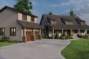 Farmhouse Style House Plan - 5 Beds 3 Baths 2761 Sq/Ft Plan #923-329 