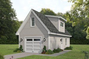 House Blueprint - Craftsman Exterior - Front Elevation Plan #932-1339