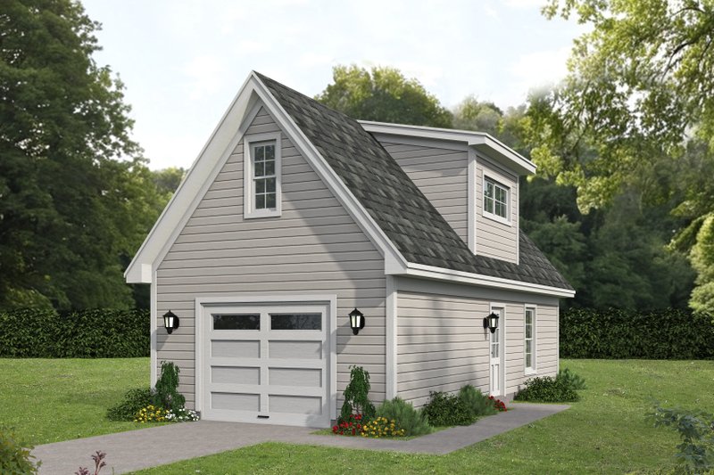 House Blueprint - Craftsman Exterior - Front Elevation Plan #932-1339