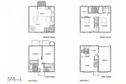 Cottage Style House Plan - 2 Beds 1 Baths 800 Sq/Ft Plan #511-2 