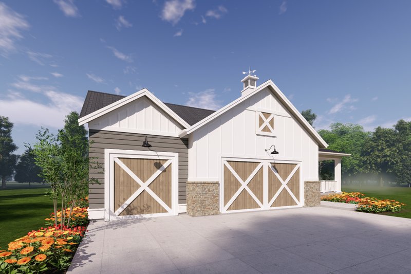 Home Plan - Exterior - Other Elevation 5 for Traditional House Plan #1069-26 - 2 bed, 2 bath