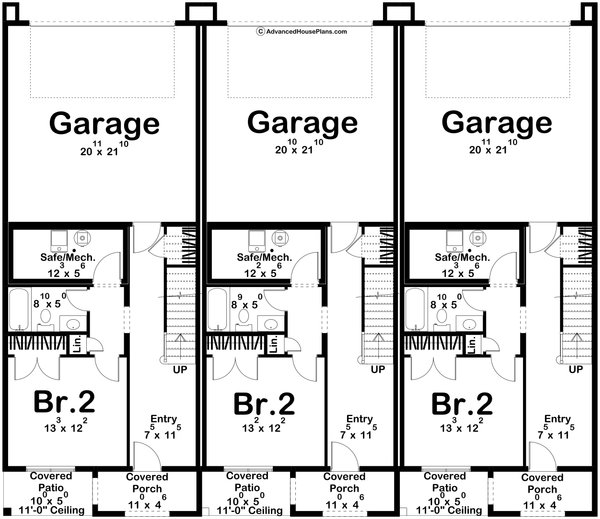 Architectural House Design - Cottage Floor Plan - Main Floor Plan #455-722