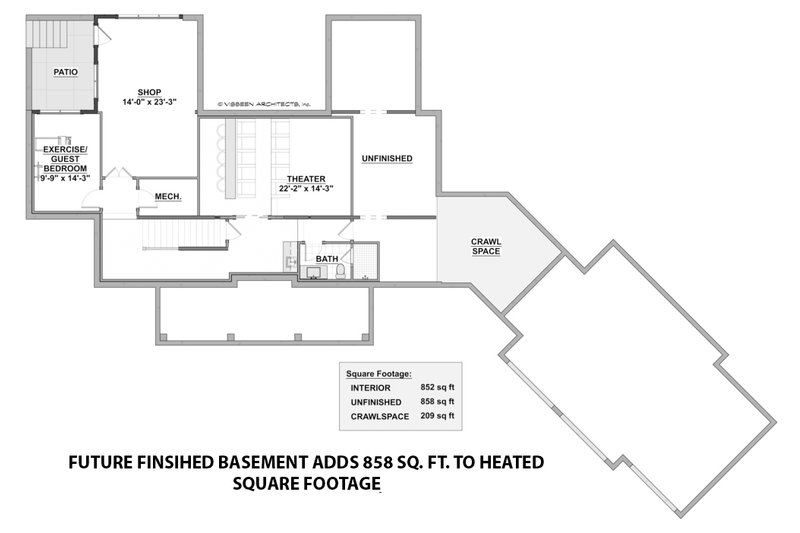 Home Plan - Future Finished Basement