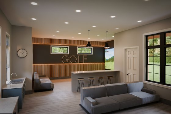 Interior - Other 3 for Country House Plan #1089-59, 0.5 bath