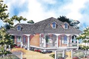 Country Style House Plan - 2 Beds 2 Baths 1792 Sq/Ft Plan #930-77 