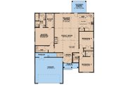European Style House Plan - 3 Beds 2 Baths 2019 Sq/Ft Plan #923-264 
