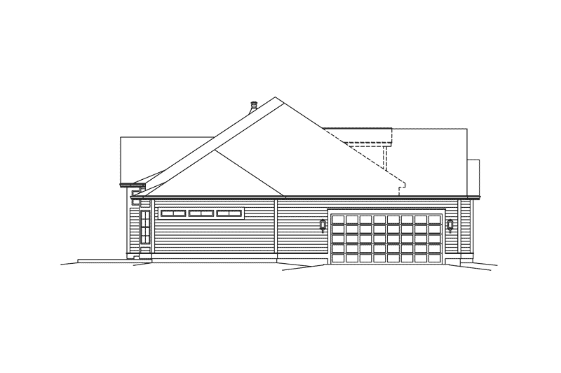 Home Plan - Exterior - Other Elevation for Traditional House Plan #57-608 - 4 bed, 2.5 bath