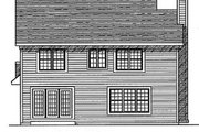 Traditional Style House Plan - 3 Beds 2.5 Baths 1709 Sq/Ft Plan #70-176 