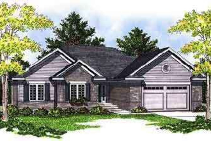 House Plan Design - Traditional Exterior - Front Elevation Plan #70-680