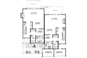 Modern Style House Plan - 2 Beds 2.5 Baths 2916 Sq/Ft Plan #303-418 