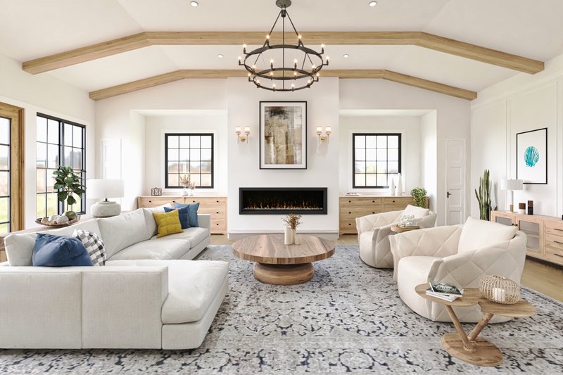Dream House Plan - Interior - Family Room 2 for Traditional House Plan #54-720 - 6 bed, 4 bath