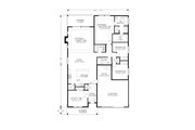 Craftsman Style House Plan - 4 Beds 2 Baths 2187 Sq/Ft Plan #53-747 