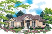 Mediterranean Style House Plan - 4 Beds 3.5 Baths 3911 Sq/Ft Plan #48-425 