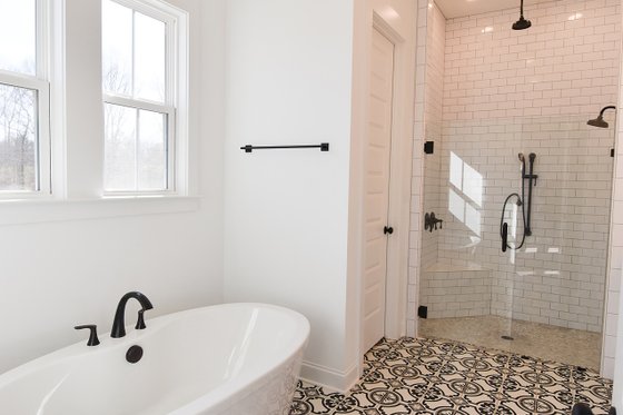 Interior - Master Bathroom 4 for Farmhouse House Plan #430-215 - 4 bed, 3 bath